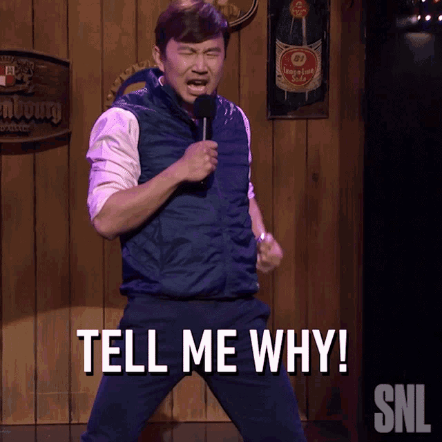 Tell Me Why Simu Liu GIF - Tell Me Why Simu Liu Saturday Night Live GIFs
