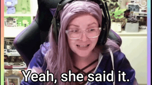That Nerd Violet Yeah She Said It GIF - That Nerd Violet Yeah She Said It She Said It GIFs