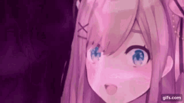Vtuber 鈴原るる GIF