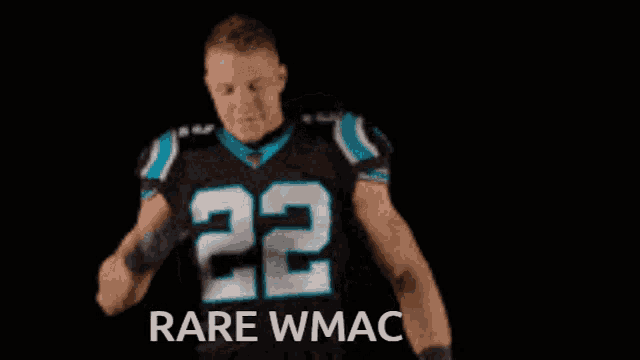 a football player with the number 22 on his shirt