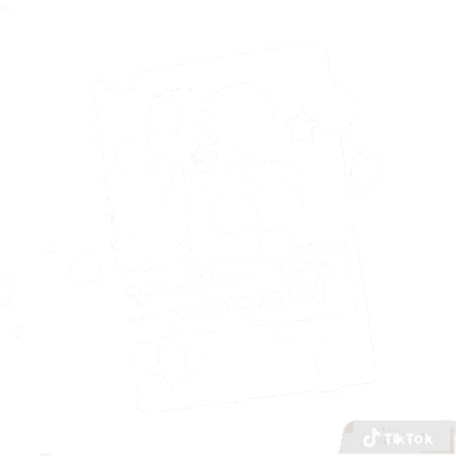 a close up of a person 's face with a tiktok icon