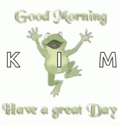 Good Morning Frog GIF - Good Morning Frog Happy GIFs