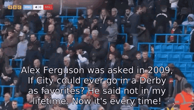 Not In My Lifetime Alex Ferguson GIF - Not In My Lifetime Alex Ferguson Mancity Humilates Manutd GIFs