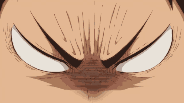 a close up of a person 's face with the words cheer up hajime written below it