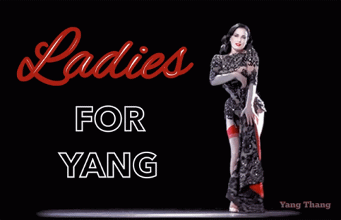Ladies For Yang Yang Gang GIF - Ladies For Yang Yang Gang Women For Yang GIFs