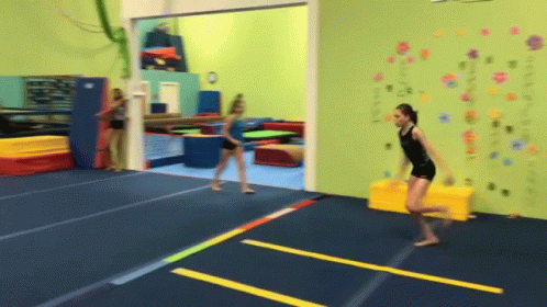 Round Off Gymnastics GIF - Round Off Gymnastics Flip GIFs