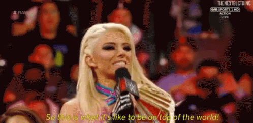 Alexa Bliss Top Of The World GIF - Alexa Bliss Top Of The World Wwe GIFs