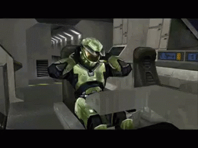 Halo Chief GIF - Halo Chief Dealwithit GIFs