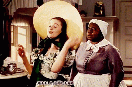 Gone With The Wind Fiddle Dee Dee GIF - Gone With The Wind Fiddle Dee Dee GIFs