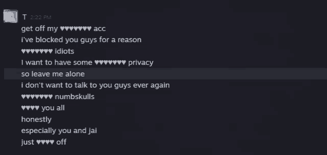 a screenshot of a slack conversation between a person and another person