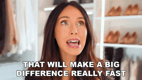 That Will Make A Big Difference Really Fast Shea Whitney GIF - That Will Make A Big Difference Really Fast Shea Whitney You Will See Results Fast GIFs