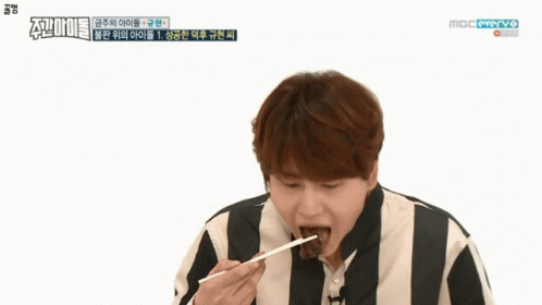 Super Junior Kyuhyun GIF - Super Junior Kyuhyun Eating GIFs