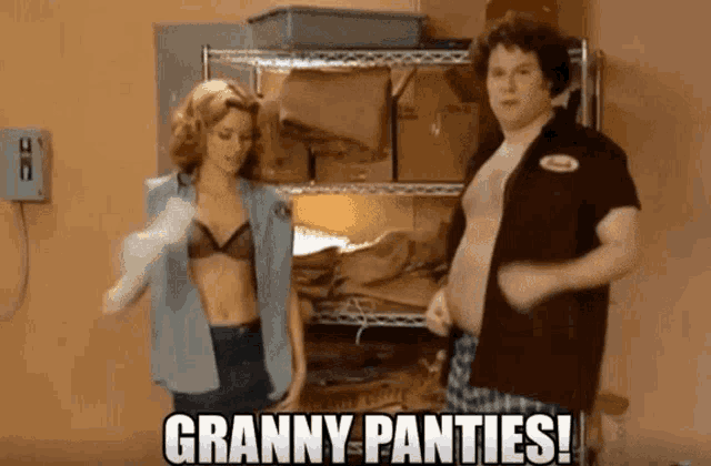Granny Panties Zack And Miri GIF - Granny Panties Zack And Miri Granny GIFs