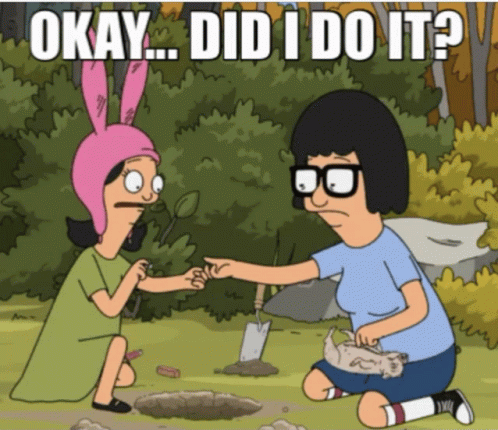 Louise Belcher Did I Do It GIF - Louise Belcher Did I Do It Prick Your Finger GIFs
