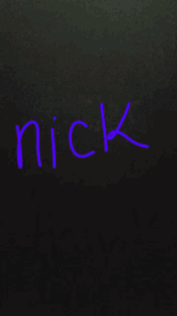 a dark background with the words but he is really written in blue