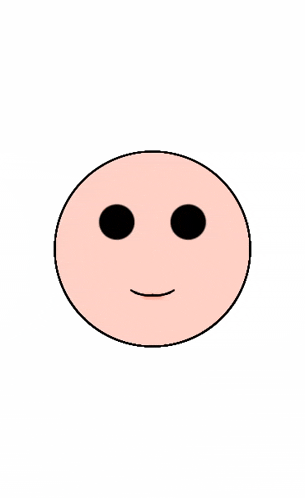 a drawing of a surprised face with the word wow written below it