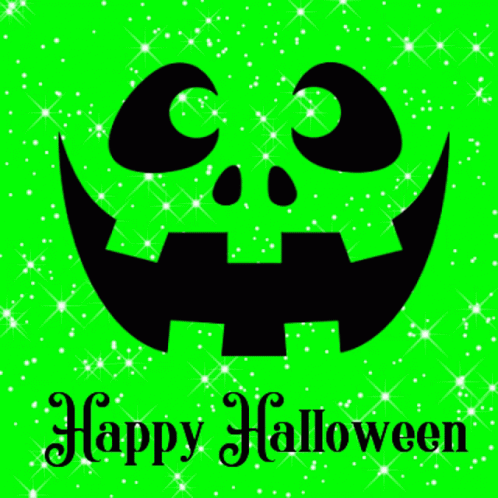 Happy Halloween Chartreuse GIF - Happy Halloween Chartreuse Green GIFs
