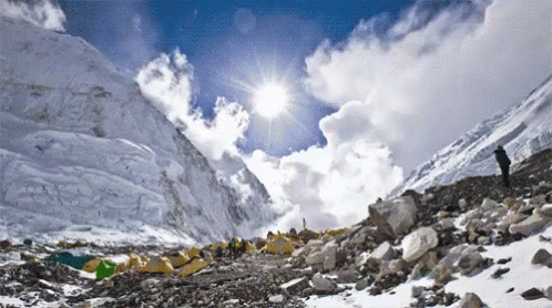 Clouds Rolling In GIF - Clouds Stop Motion Mount Everest GIFs