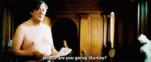 Where Are You Going Stanley GIF - Where Are You Going Stanley Sherlock Holmes GIFs