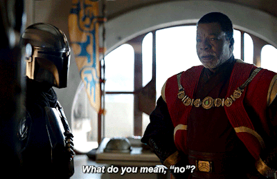 The Mandalorian What Do You Mean No GIF - The Mandalorian What Do You Mean No Din Djarin GIFs