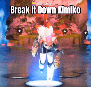 Kimiko Five Tails Fortnite GIF