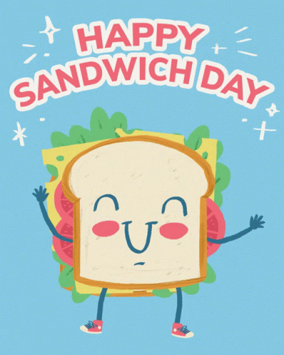 Happy Sandwich Day Sandwich GIF - Happy Sandwich Day Sandwich Happy GIFs