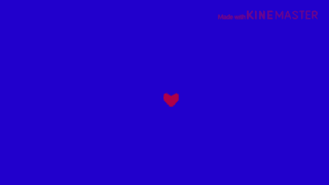 a blue background with a red cross and the words made with kinemaster on the bottom