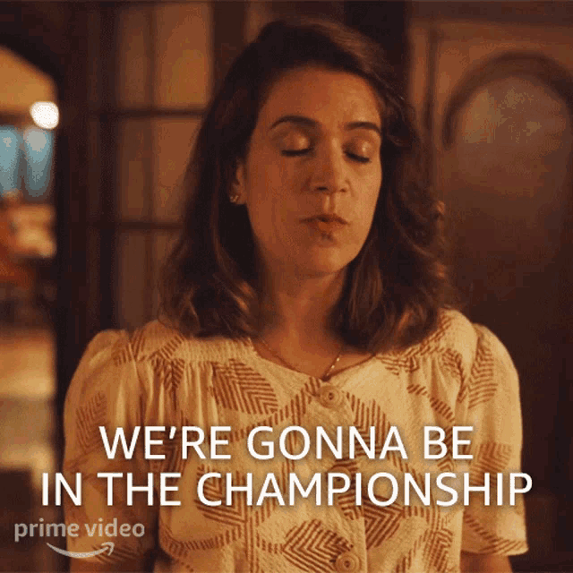 Were Gonna Be In The Championship Carson Shaw GIF - Were Gonna Be In The Championship Carson Shaw A League Of Their Own GIFs