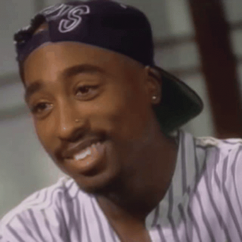 2pac Tupac Shakur GIF - 2pac Tupac Shakur Smile GIFs