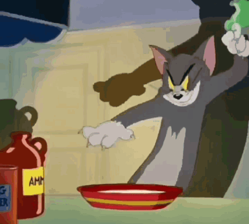 Tom And Jerry Poison GIF - Tom And Jerry Poison Toxic GIFs