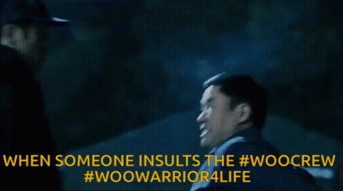 Woo Crew Woo Warrior For Life GIF - Woo Crew Woo Warrior For Life Jimmy Woo GIFs