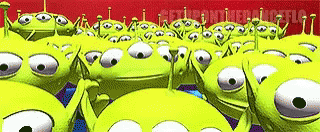 Little Green Men Aliens GIF - Little Green Men Aliens Toystory GIFs
