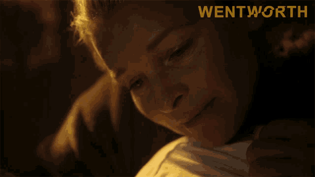 a woman is crying and the words it 's okay are next to her