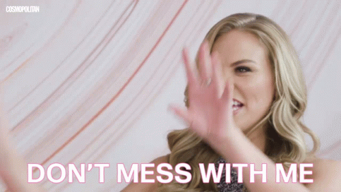 Dont Mess With Me Warning GIF - Dont Mess With Me Warning Not Me GIFs