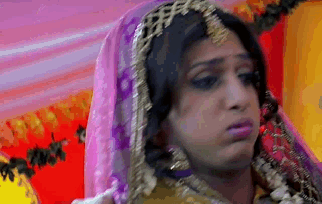 Dressed As Bride Ritish Deshmukh Makeup GIF - Dressed As Bride Ritish Deshmukh Makeup Boy Pink Nails GIFs