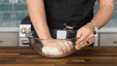 Kneading Internet Shaquille GIF - Kneading Internet Shaquille Pressing The Dough GIFs