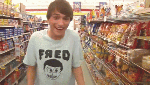 Fred Goes Shopping GIF - Fred Shopping Grocery GIFs