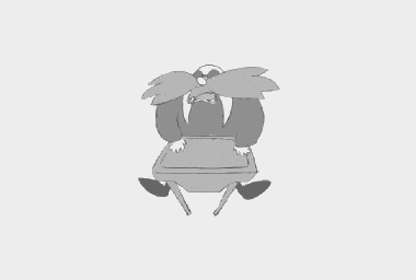 a pixel art of a man standing in front of a fat machine