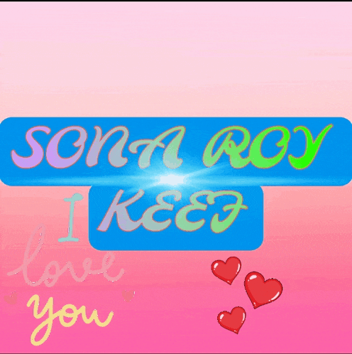 santa roy i keep i love you written on a pink background