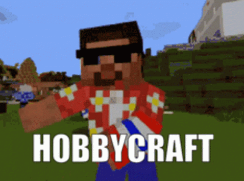 Minecraft Hobbycraft GIF - Minecraft Hobbycraft Floss GIFs