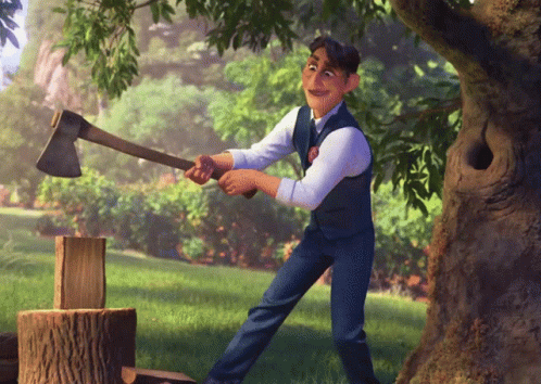 Bees Bee Attack GIF - Bees Bee Attack Chop Wood GIFs