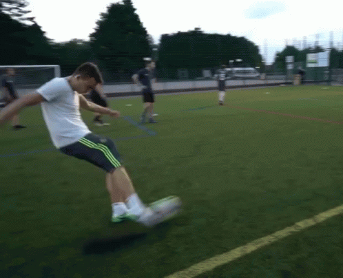 High Kick Goal GIF - High Kick Goal Soccer Practice GIFs