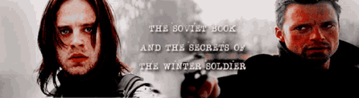 the soviet book and the secrets of the winter soldier are written on a poster
