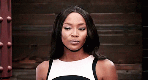 That Side Eye GIF - Naomi Campbell Pissed Annoyed GIFs