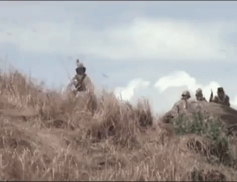 Meledak Naga Bonar GIF - Tentara Soldier Indonesian Soldier GIFs