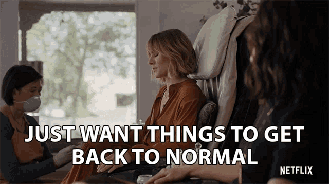 Just Want Things To Get Back To Normal Anna GIF - Just Want Things To Get Back To Normal Anna Kristen Bell GIFs