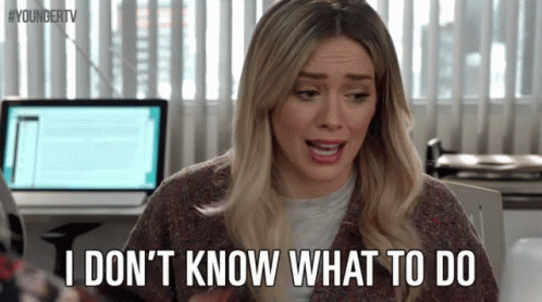 I Don'T Know What To Do GIF - Younger Tv Land Hilary Duff GIFs