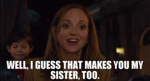 The Smurfs2 Grace Winslow GIF - The Smurfs2 Grace Winslow Well I Guess That Makes You My Sister Too GIFs