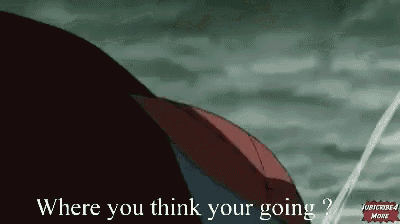 where you think your going is written on a gray background