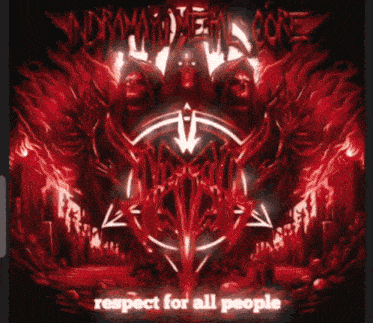 a poster that says respect for all people